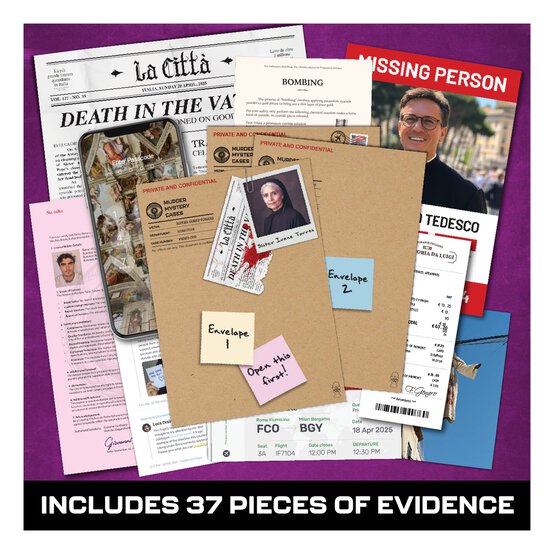Murder Mystery Cases: Murder at the Vatican  image number 3