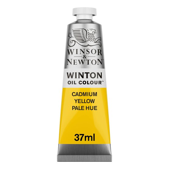 Winsor And Newton Winton Oil Colour 37ml Cadmium Yellow Pale Hue image number 1