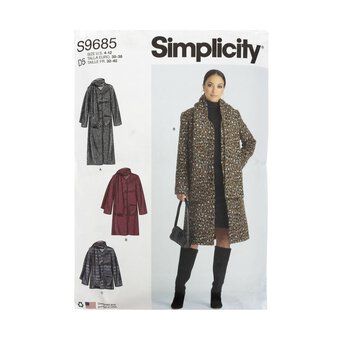 Simplicity Women's Jackets Sewing Pattern S9685 (D5 4-12)