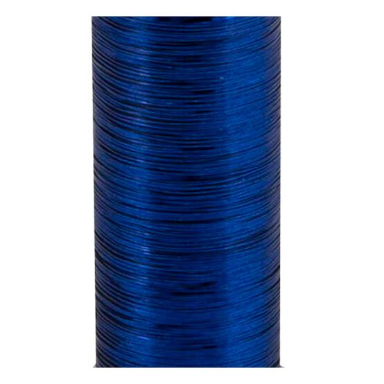Gutermann Blue Metallic Silver Embroidery Thread 200m (8016) image number 2