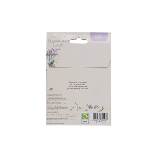 Edwardian Lady Metal Die 9cm x 10cm image number 3