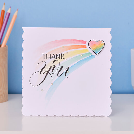 How to Make a Thank You Card image number 1