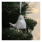 Hanging Beige Ceramic Bird Decoration 6cm image number 1