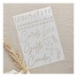 Wedding Sign Stencils 4 Pack image number 1