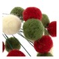 Mini Christmas Felted Pom Pom Pick 17cm image number 2