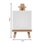 Mini Easel and Canvas Set image number 3