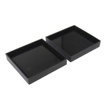 Pebeo Gedeo Square Coaster Moulds 2 Pack