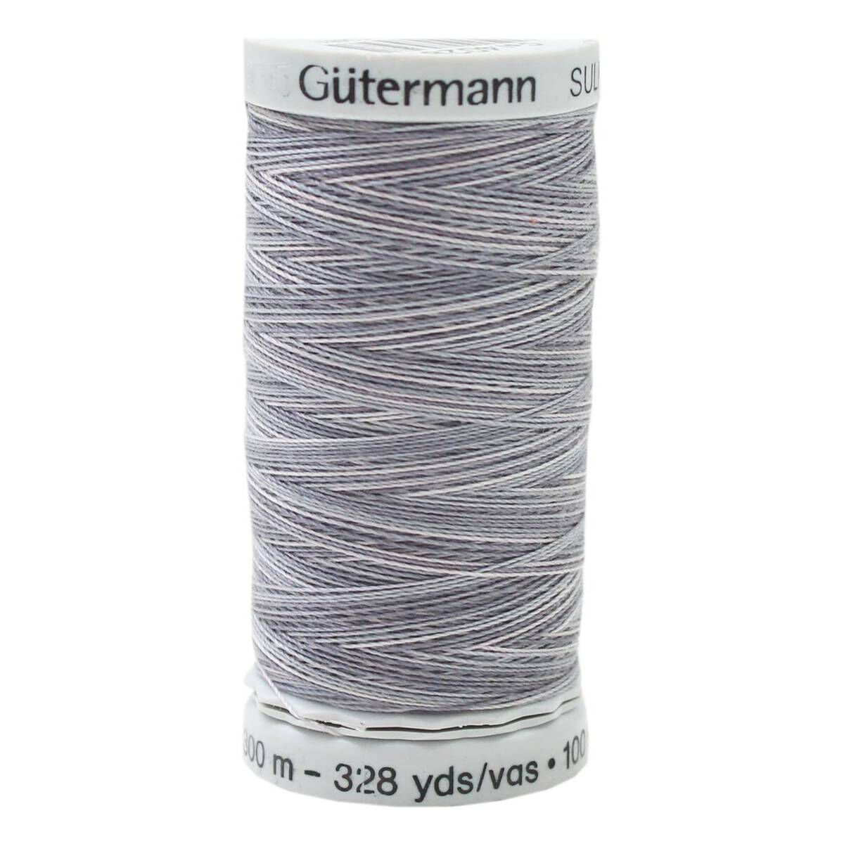 Gutermann Grey Sulky Cotton Thread 30 Weight 300m (4028) Hobbycraft