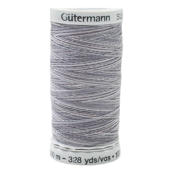 Gutermann Grey Sulky Cotton Thread 30 Weight 300m (4028) image number 1
