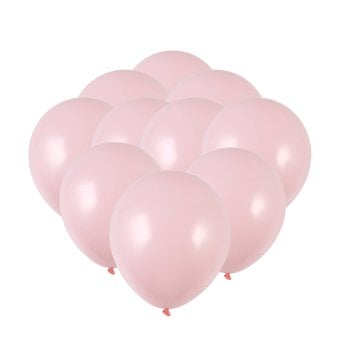 Pink Latex Balloons 10 Pack