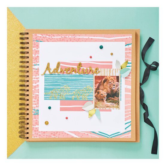 Papermania Kraft Scrapbook 8 x 8 Inches image number 3