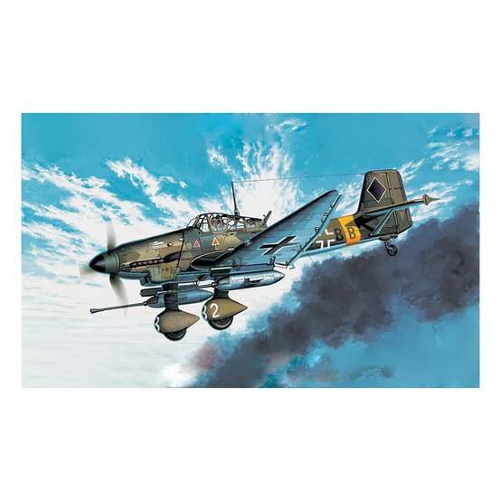 Academy Ju 87G-1 Stuka Tank Buster Model Kit 1:72 image number 2