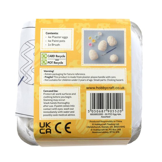 Paint Your Own Egg Set 4 Pack  image number 5
