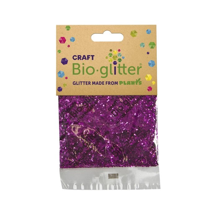 Brian Clegg Purple Craft Bio-Glitter 20g image number 1