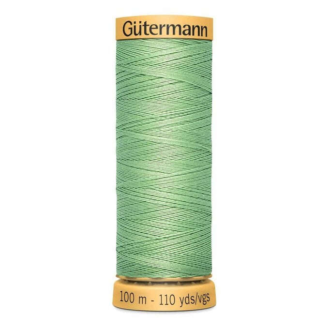Gutermann Green Cotton Thread 100m (7880) image number 1