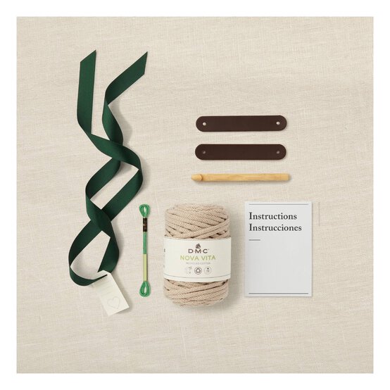 DMC Storage Basket Crochet Kit image number 4