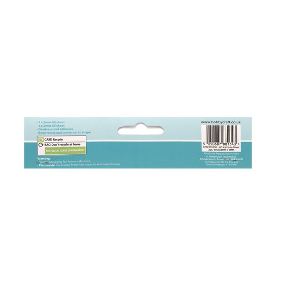 Adhesive Foam Sheets A5 2 Pack image number 4
