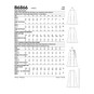 Butterick Women's Skirts Sewing Pattern B6866 (A5 6-14) image number 1