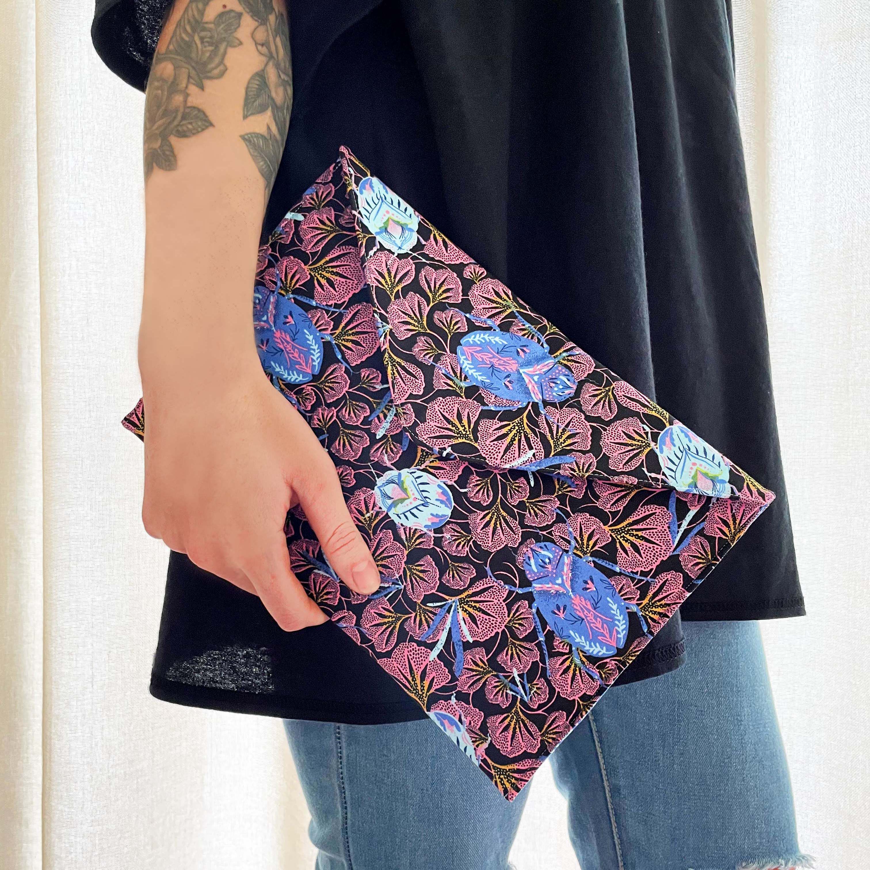 How to Sew an Envelope Clutch Bag Hobbycraft