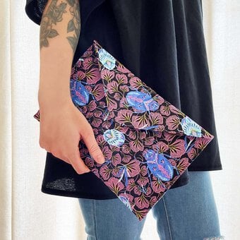How to Sew an Envelope Clutch Bag