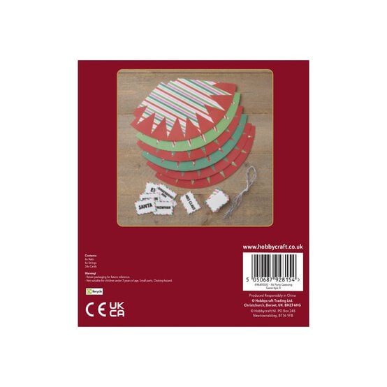 Christmas Party Name Guessing Game 6 Pack image number 4