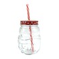 Glass Penguin Drinking Jar with Straw image number 2