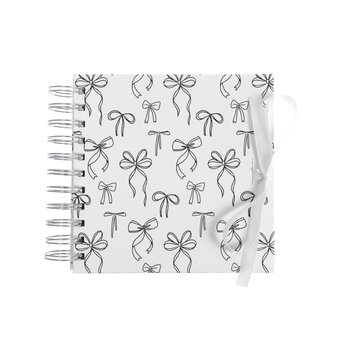 Spiral Bound Bows Scrapbook 6 x 6 Inches