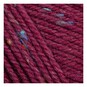 James C Brett Raspberry Rustic Aran Tweed 400g image number 2