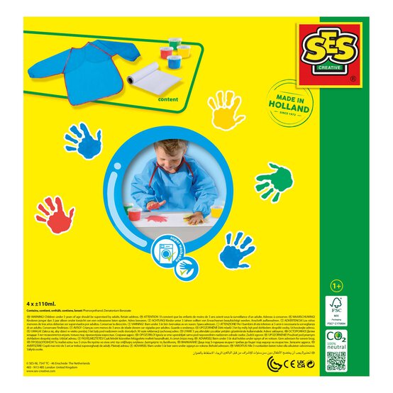 SES Creative My First Fingerpaint Set image number 4
