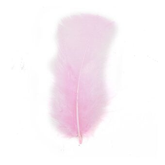 Pink Craft Feathers 5g image number 2