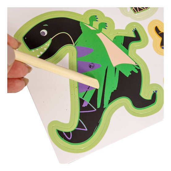 Scratch Dino Greeting Cards image number 2