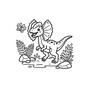 Cute Cozy Colouring: Dinos and Friends image number 4