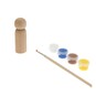 Paint Your Own Wooden Peg Builder Kit image number 3