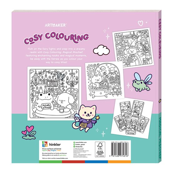 Cosy Colouring Magical Mischief Colouring Book image number 4