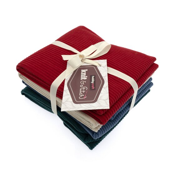 Corduroy Polyester Fat Quarters 4 Pack image number 7