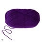 Women's Institute Purple Premium Acrylic Yarn 100g image number 3