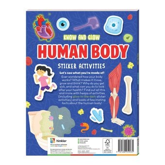 Know and Glow Human Body Sticker Activities