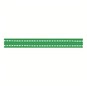 Lime Green Grosgrain Running Stitch Ribbon 9mm x 5m image number 1