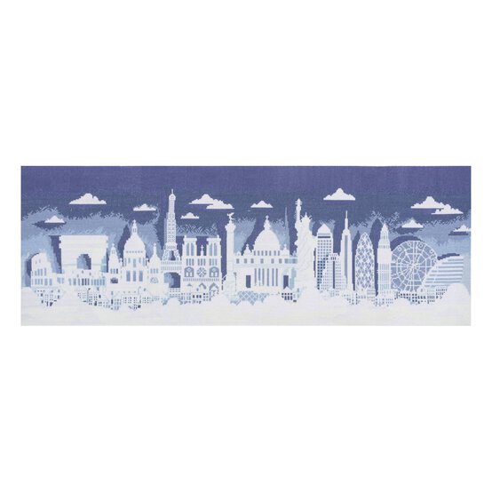 Trimits Cityscape XL Cross Stitch Kit 84cm x 29.5cm image number 2