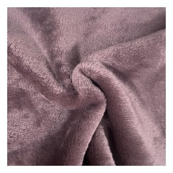 Oyster Cuddle Fleece Fabric by the Metre