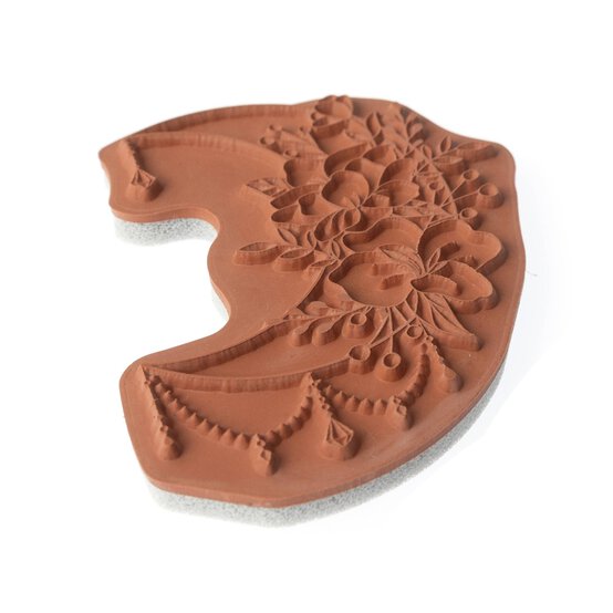 Flower Moon Tattoo Cling Stamp image number 3