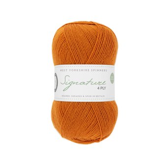 West Yorkshire Spinners Amber Signature 4 Ply 100g