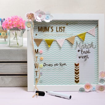 How to Make a Memory Frame Notice Board