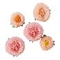 Ginger Ray Pink Tissue Paper Flowers 5 Pack image number 2