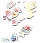 Happy Birthday Flower Cake Chipboard Stickers 8 Pack image number 2