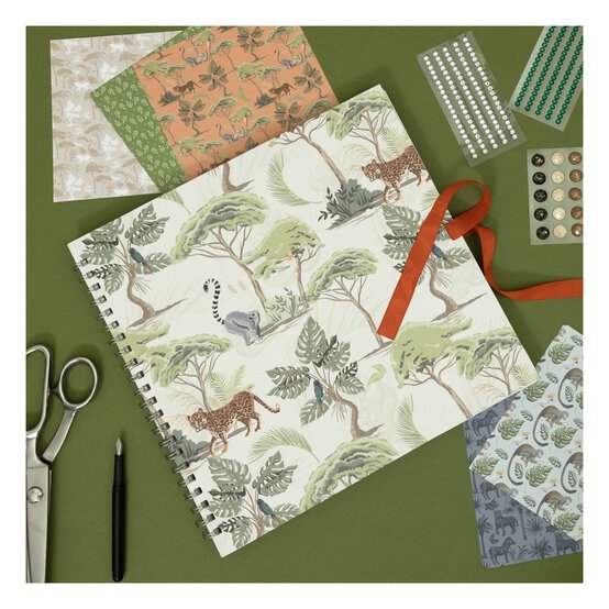 Spiral Bound Into the Wild Scrapbook 12 x 12 Inches image number 2