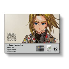 Winsor & Newton Mixed Media Manga Set
