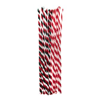 Christmas Twist Pipe Cleaners 12 Pack