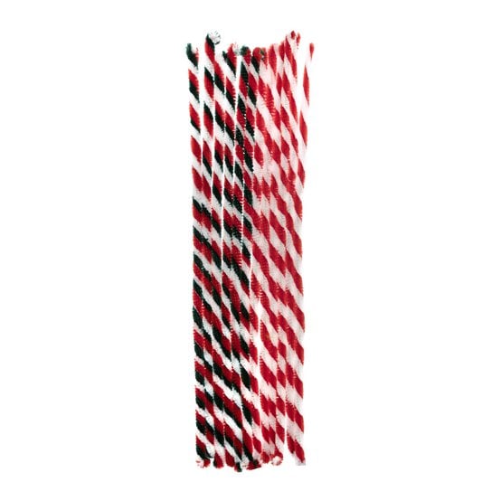 Christmas Twist Pipe Cleaners 12 Pack image number 1