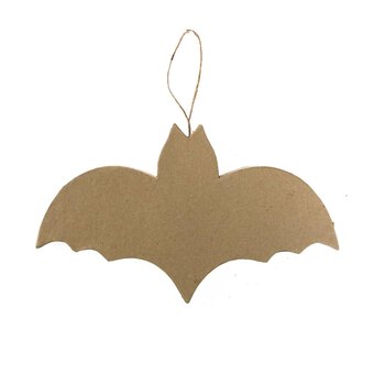 Mache Hanging Bat 20cm